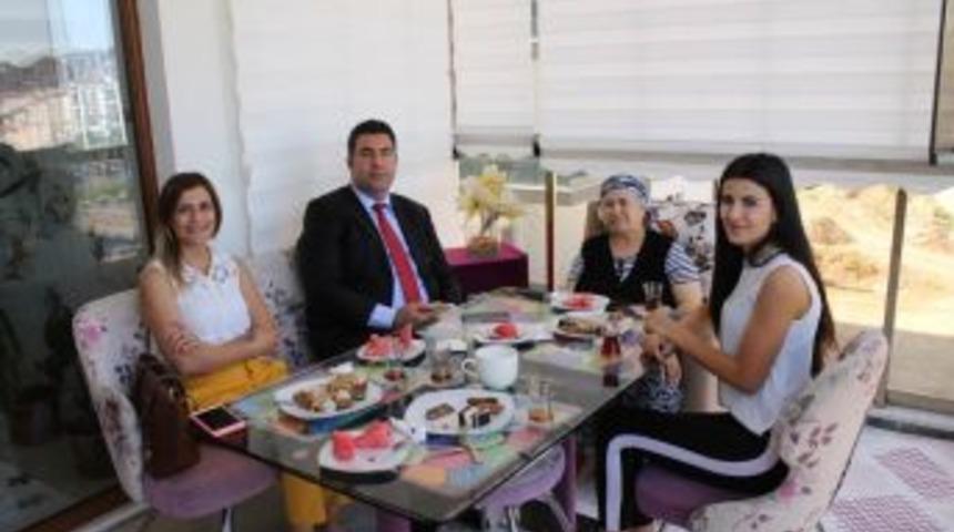 Kaymakam Yılmaz&rsquo;dan Şehit Ailesine Ziyaret