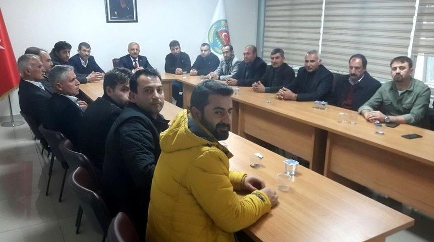 Ziraat Odası Muhtarlar Ve T&uuml;t&uuml;n Firmalarını Bir Araya Getirdi