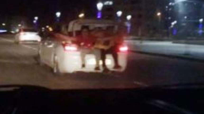 Otomobil Bagajında Tehlikeli Yolculuk