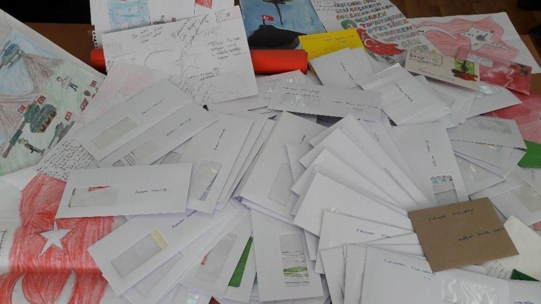 Beyazşehir İmkb İlkokulu &Ouml;ğrencilerinden Afrin&rsquo;e Şiirli Destek