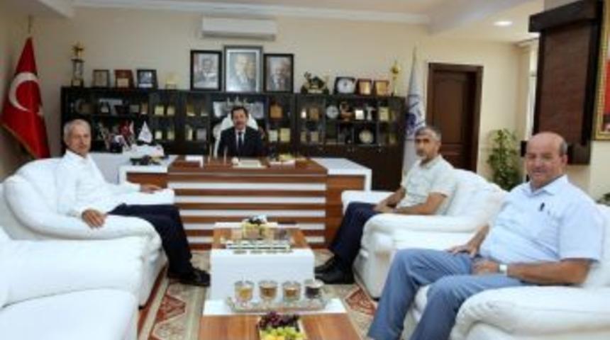 Vali Balkanlıoğlu&rsquo;ndan Başkan Dişli&rsquo;ye Ziyaret