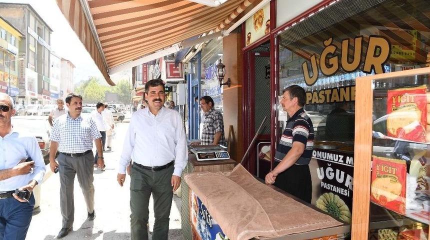 Başkan Asya&rsquo;dan Esnaf Ziyareti