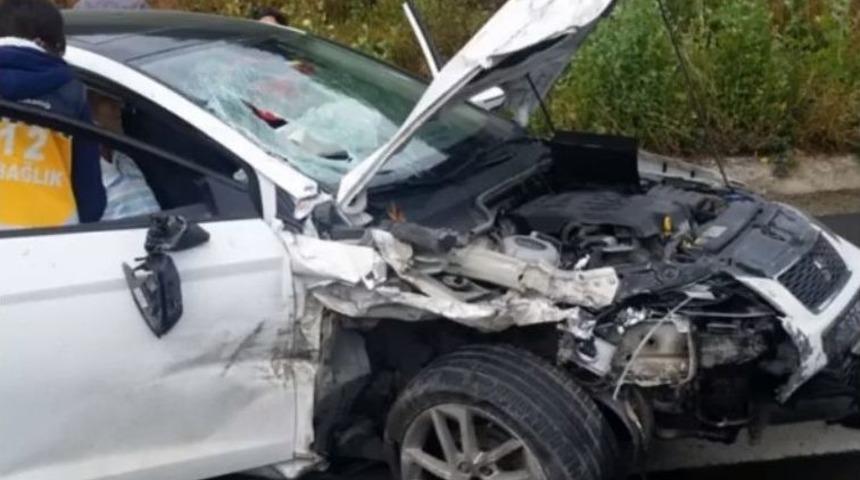 Bolu&rsquo;da Trafik Kazası: 4 Yaralı