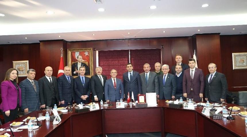 Tsk Dayanişma Vakfi&rsquo;ndan Gto Y&ouml;netimine Teşekk&uuml;r Ziyareti