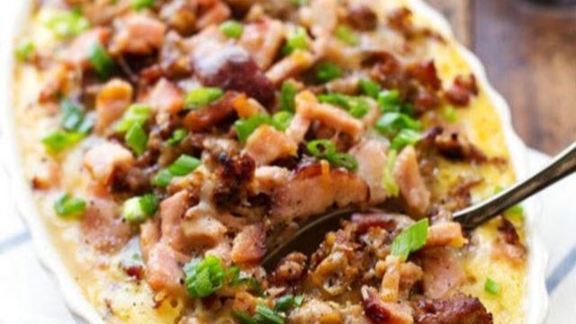 Jambon ve Sosisli Güveç