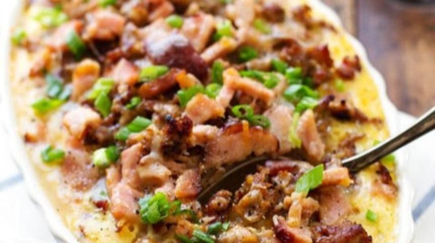 Jambon ve Sosisli Güveç