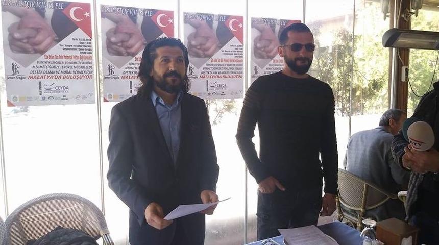 Kuaf&ouml;r Ve Kozmetik Sekt&ouml;r&uuml;nden Mehmet&ccedil;iğe Destek