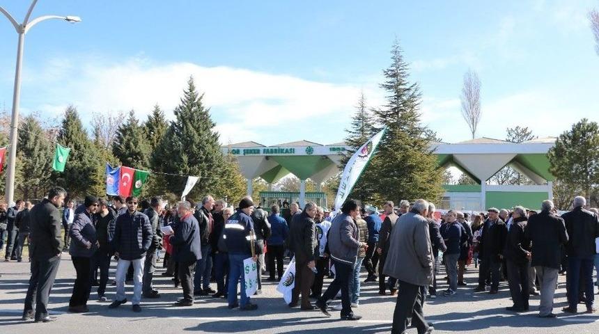 Chp Şeker Fabrikası İş&ccedil;ilerine Destek Verdi