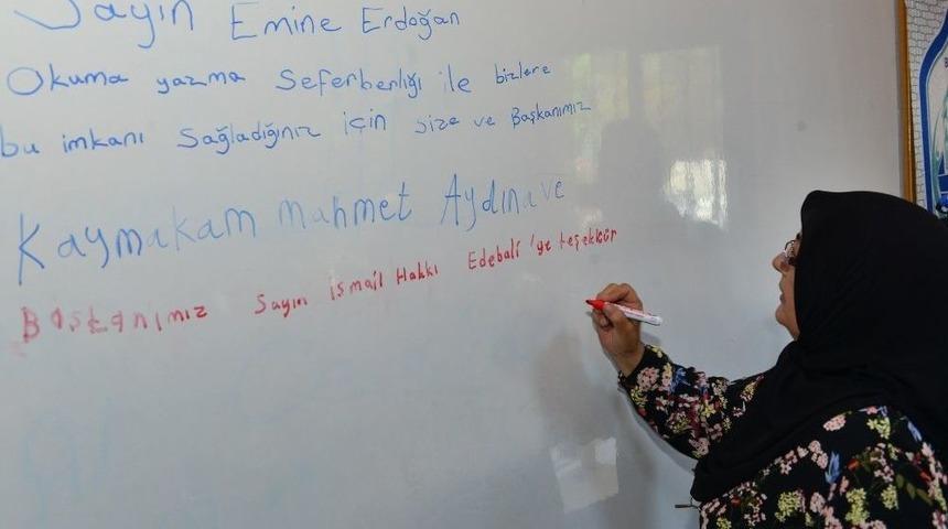 Yıldırım&rsquo;da Okuma Yazma Bilmeyen Kalmayacak