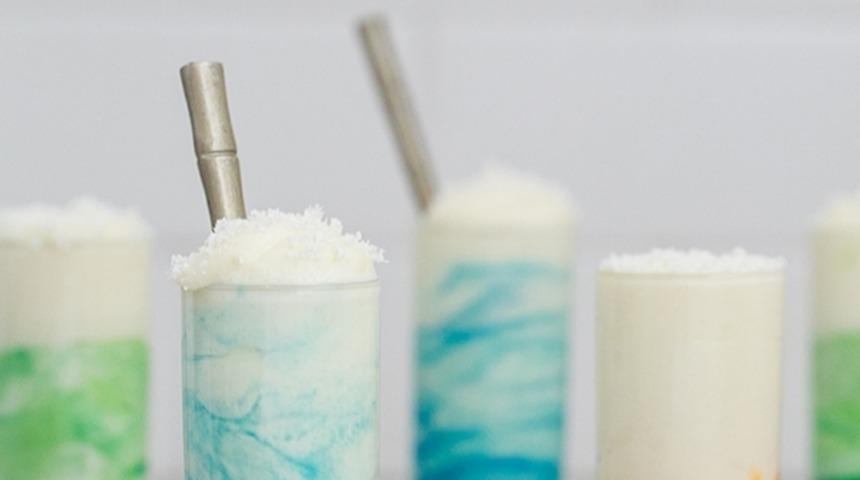 Beyaz Çikolata Kremalı Kokteyl