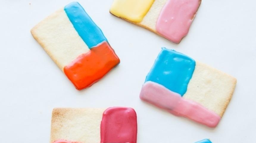 Blok Renkli Kurabiye