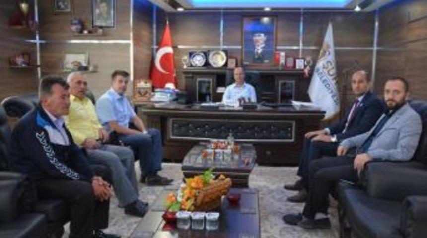 Başkan Kumartaşlı&rsquo;dan Başkan Bozkurt&rsquo;a Ziyaret
