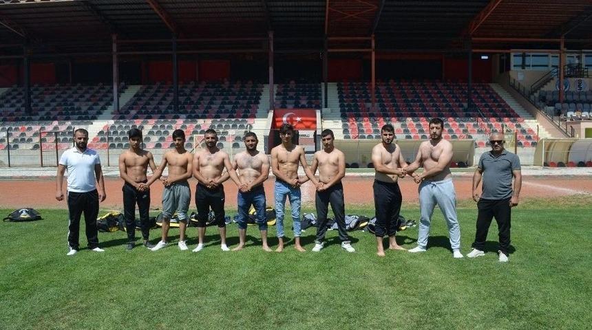 Turgutlu Belediyesi G&uuml;reş Takımı Kırkpınar&rsquo;a İddialı Gitti