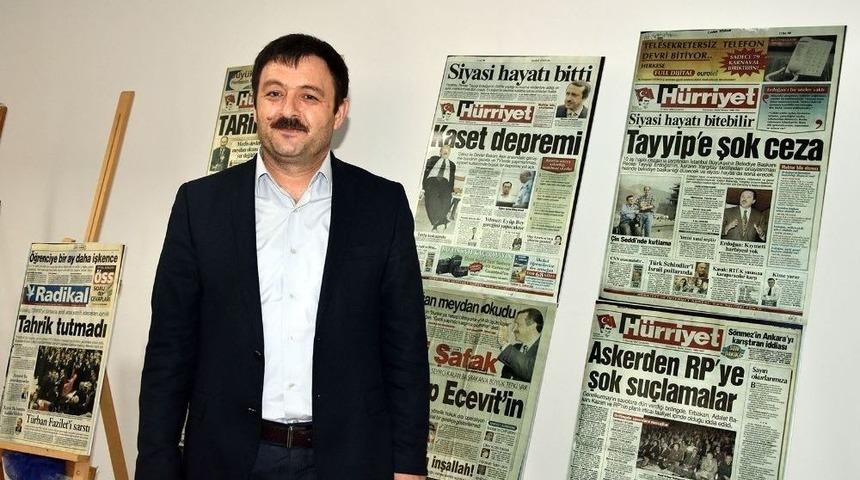 Isparta&rsquo;da 28 Şubat&rsquo;ın Yıld&ouml;n&uuml;m&uuml;nde Gazete Manşetleri Sergisi
