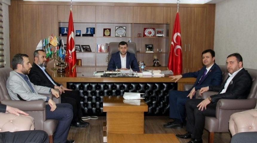 Saadet Partisi&rsquo;nden Mhp&rsquo;ye Ziyaret