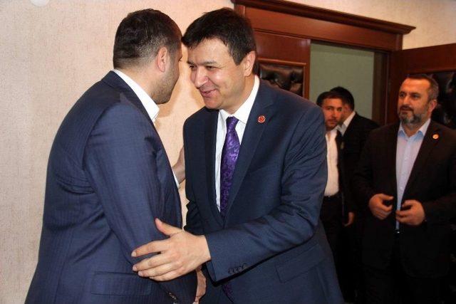 Saadet Partisi&rsquo;nden Mhp&rsquo;ye Ziyaret 2