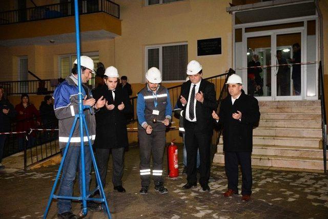 Gördes’te Doğalgaz Meşalesi Dualarla Yakıldı 3