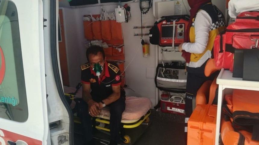 Midyat&rsquo;ta İş Yeri Yangını