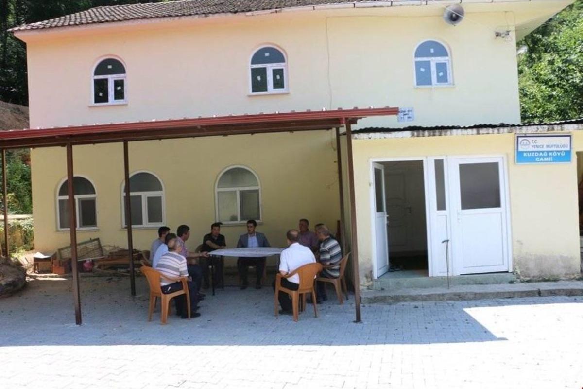 Kaymakam Demirel K&ouml;ylerde &Ccedil;alışmaları İnceledi