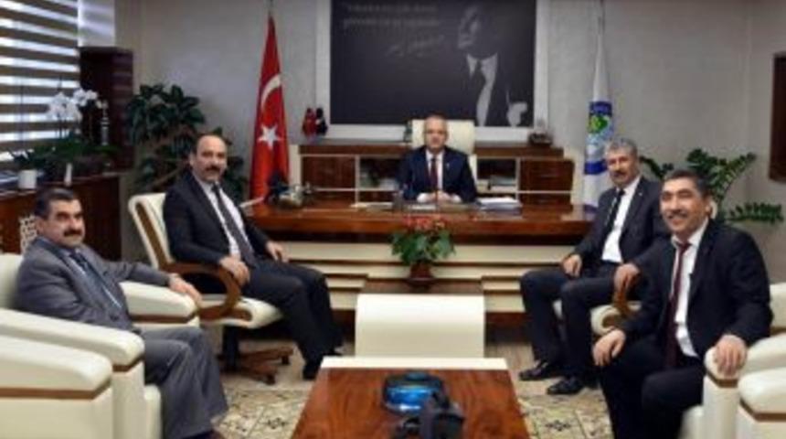 Vergi Dairesi&rsquo;nden Başkan Kayda&rsquo;ya Ziyaret