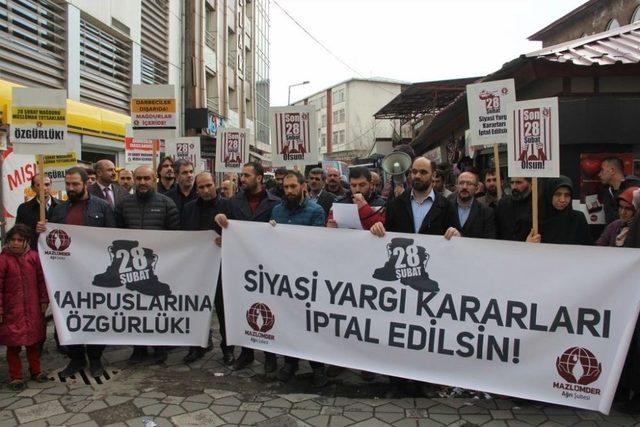 Ağrı’da Stk’lardan 28 Şubat Basın Açıklaması