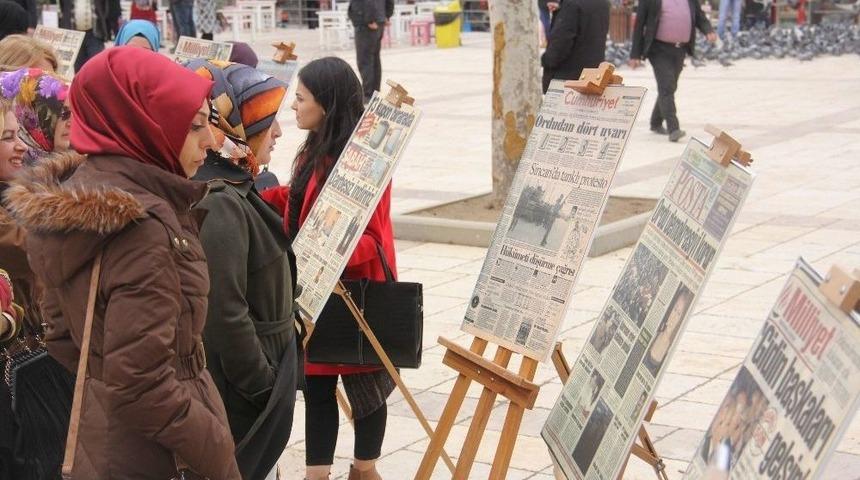 Ak Parti Kastamonu İl Başkanlığı, 28 Şubat Sergisi A&ccedil;tı