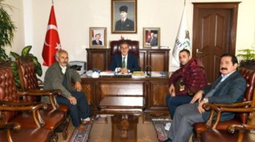 Afrin Gazisi Vali Kalkancı&rsquo;yla Bir Araya Geldi