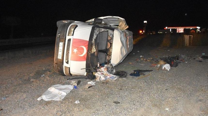 Alkollü Sürücü Kaza Yaptı