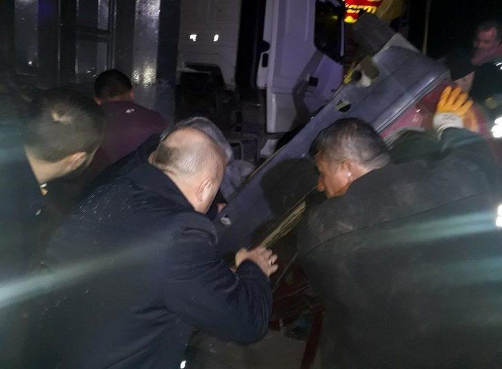 Amasya’da Otomobil İle Tır Çarpıştı: 1 Ölü, 3 Yaralı G2