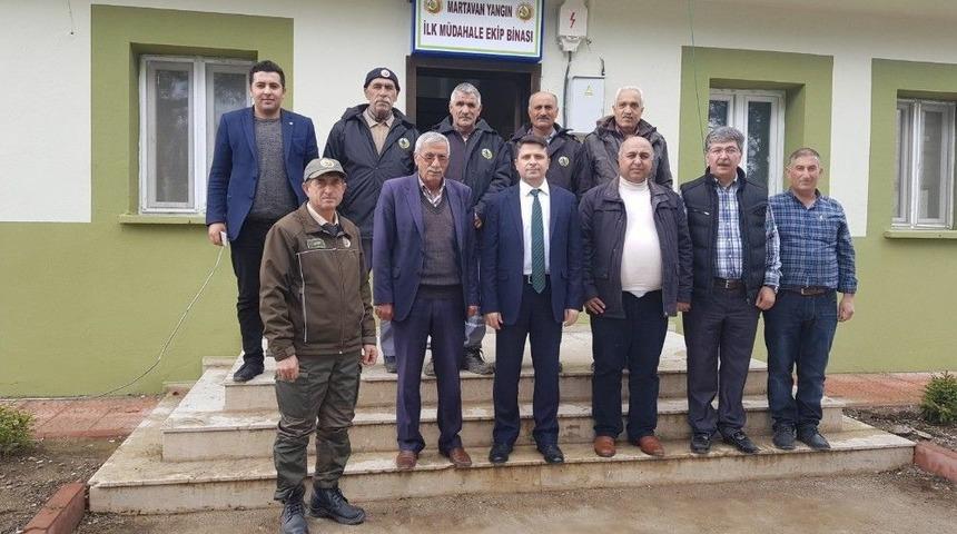 Bölge Müdürü Altındaş Yangın Ekip Binasında İncelemelerde Bulundu