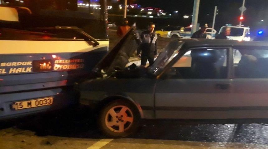 Burdur&rsquo;da Trafik Kazası: 7 Yaralı