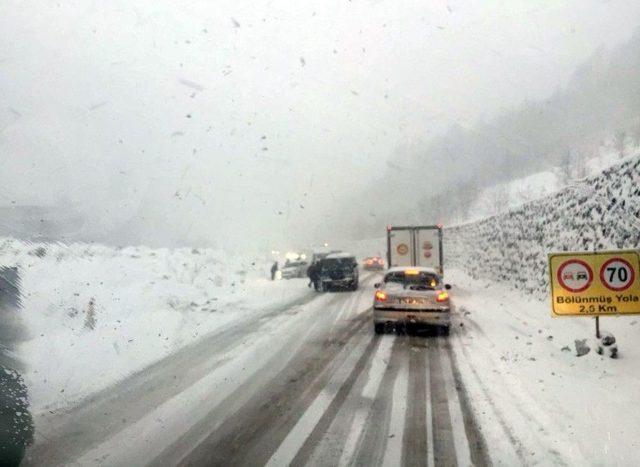 Zonguldak Beyaza Büründü