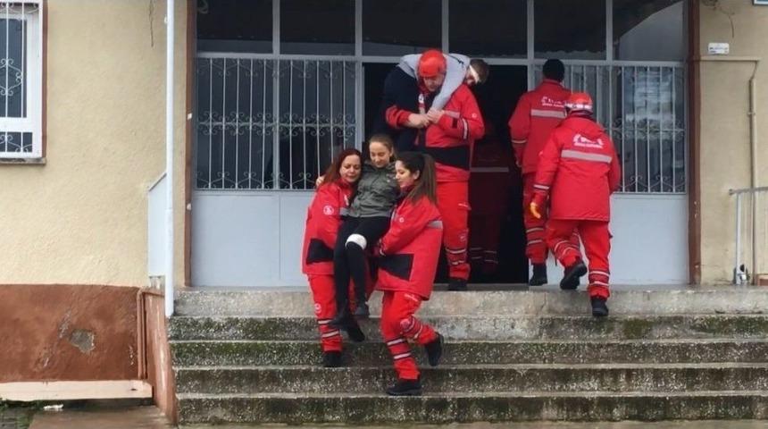 Efak, Nazilli&rsquo;de Deprem Tatbikatı D&uuml;zenledi