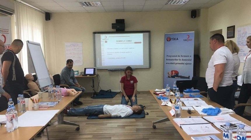 Moldova Emniyetine İlk Yardım Eğitimi