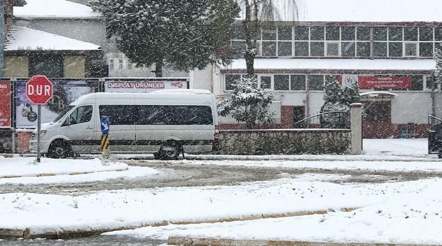 Akçakoca’da Kar Yağışı Eğitimi Etkilemedi