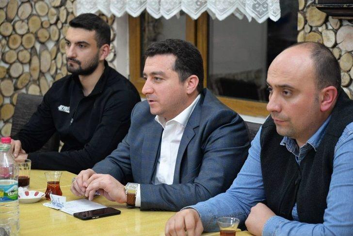 Başkan Bakıcı Voleybolcular İle Bir Araya Geldi G5