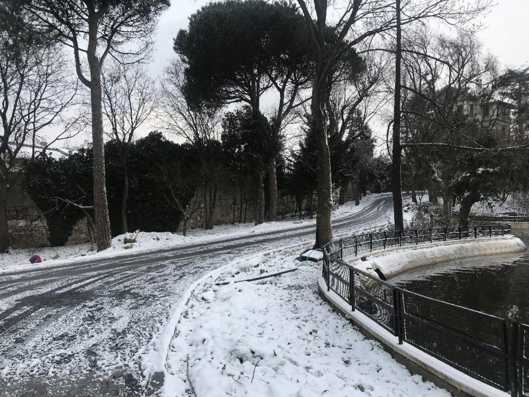 Beşiktaş Yıldız Parkı Beyaz &Ouml;rt&uuml;ye B&uuml;r&uuml;nd&uuml;