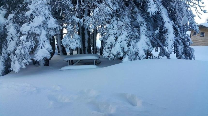 Uludağ&rsquo;da Kar Kalınlığı 180 Santimetre Oldu