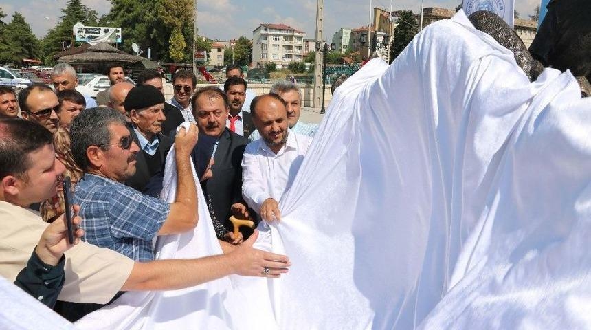 Şehit Baba Oğul Anıtı Açıldı