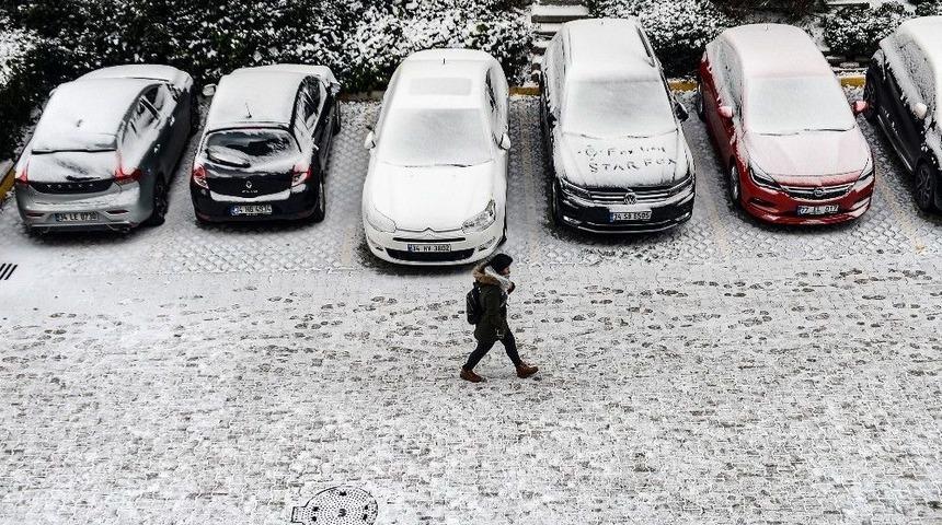 İstanbul Beyaza B&uuml;r&uuml;nd&uuml;, Kartpostallık Manzaralar Oluştu