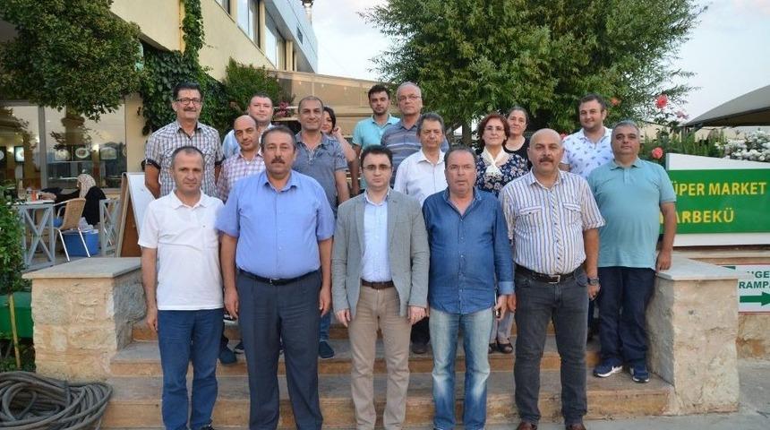 Akseki Tapu Müdürüne Veda Yemeği