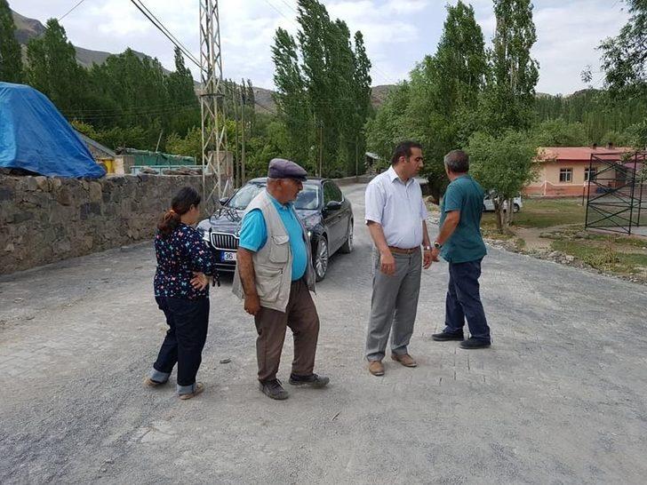 Kağızman’da Köy İçi Yolları Parke Oluyor G3