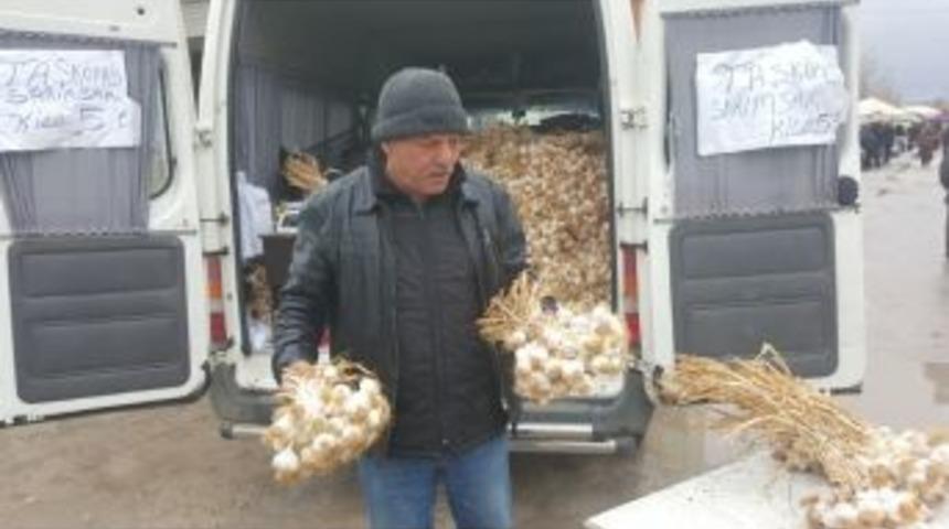 Taşk&ouml;pr&uuml; Sarımsağı 5 Tl&rsquo;ye Kadar D&uuml;şt&uuml;