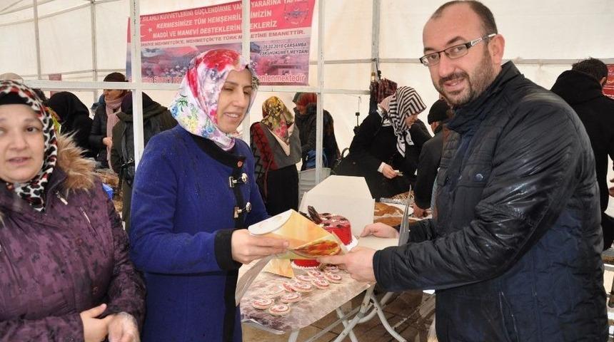 Simavlı Bayanlardan Afrin’e Destek Kermesi