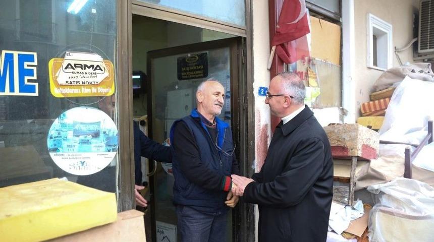 Başkan Yılmazer: &ldquo;il&ccedil;elerin Nabzını Esnaflar Tutuyor&rdquo;
