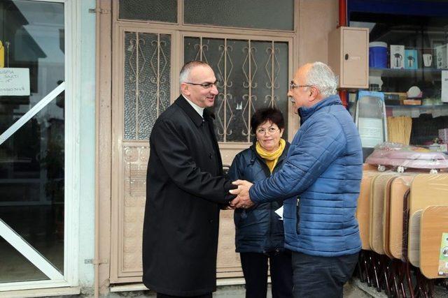 Başkan Yılmazer: “ilçelerin Nabzını Esnaflar Tutuyor”