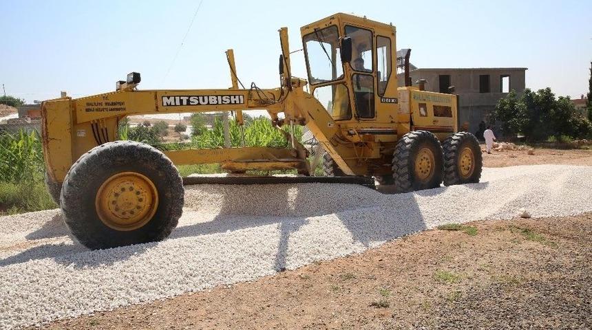 Haliliye Belediyesi, Yol Yapım &Ccedil;alışmalarıyla Kırsalın &Ccedil;ehresini Değiştiriyor