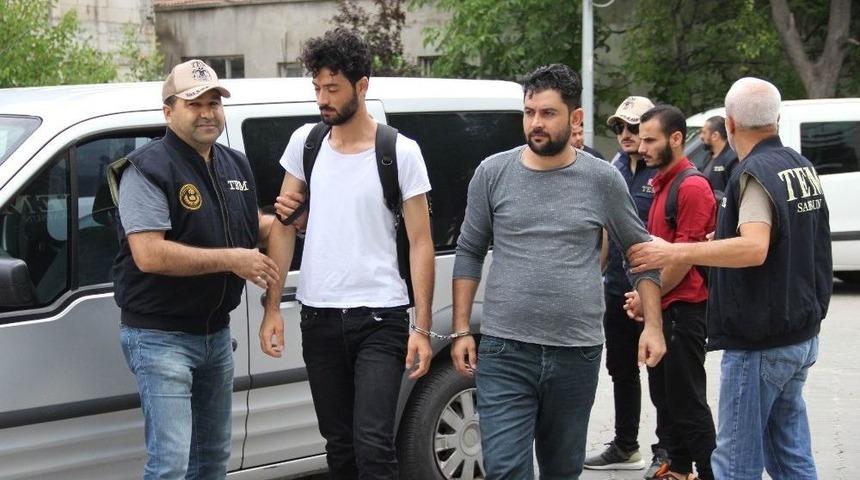 Samsun&rsquo;da Deaş&rsquo;tan G&ouml;zaltına Alınan 7 Iraklı Adliyeye Sevk Edildi