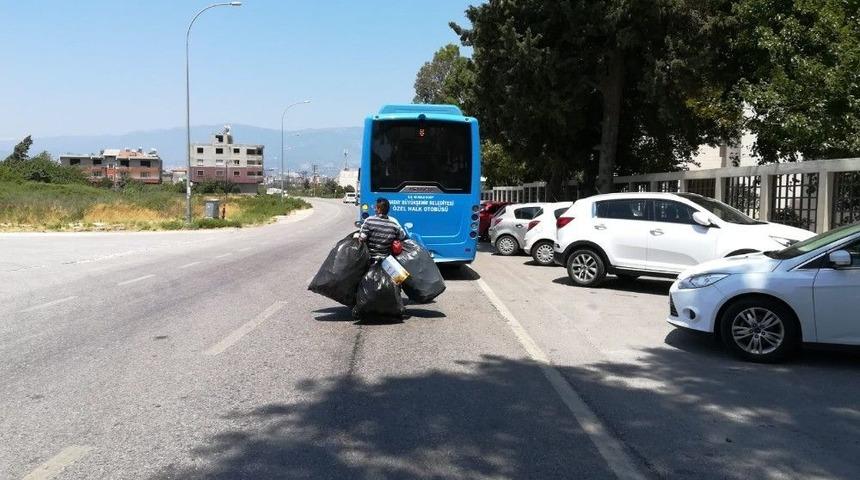 Motosikletlinin Y&uuml;k&uuml;yle İmtihanı