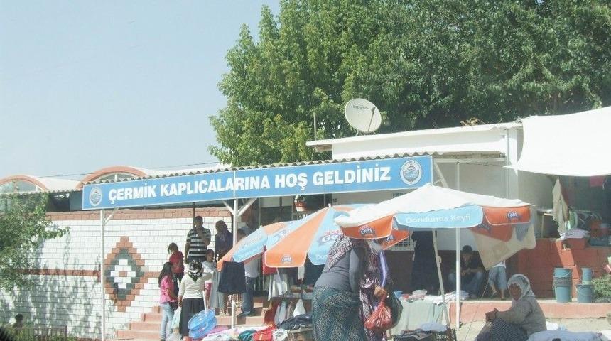 &Ccedil;ermik Kaplıcalarında Onarıma Başlandı